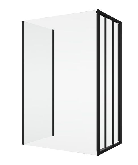 Sprchové kouty D22S3+D22F1+D22F3 BLACK LINE